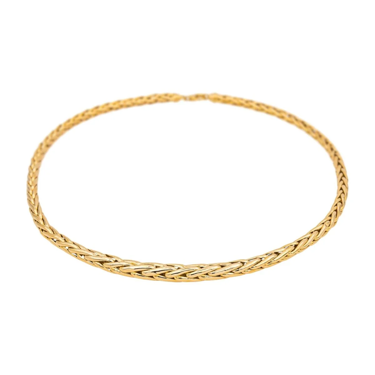 Maille necklace in yellow gold - Image 3
