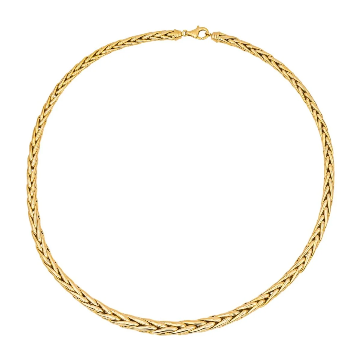 Maille necklace in yellow gold - Image 4