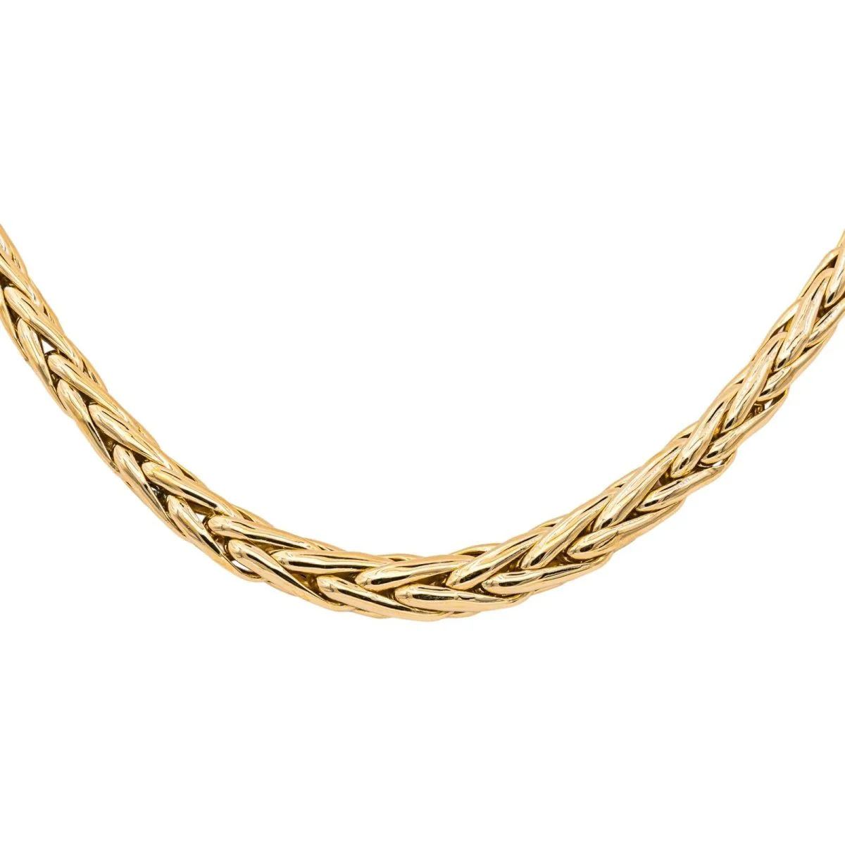 Maille necklace in yellow gold - Image 5