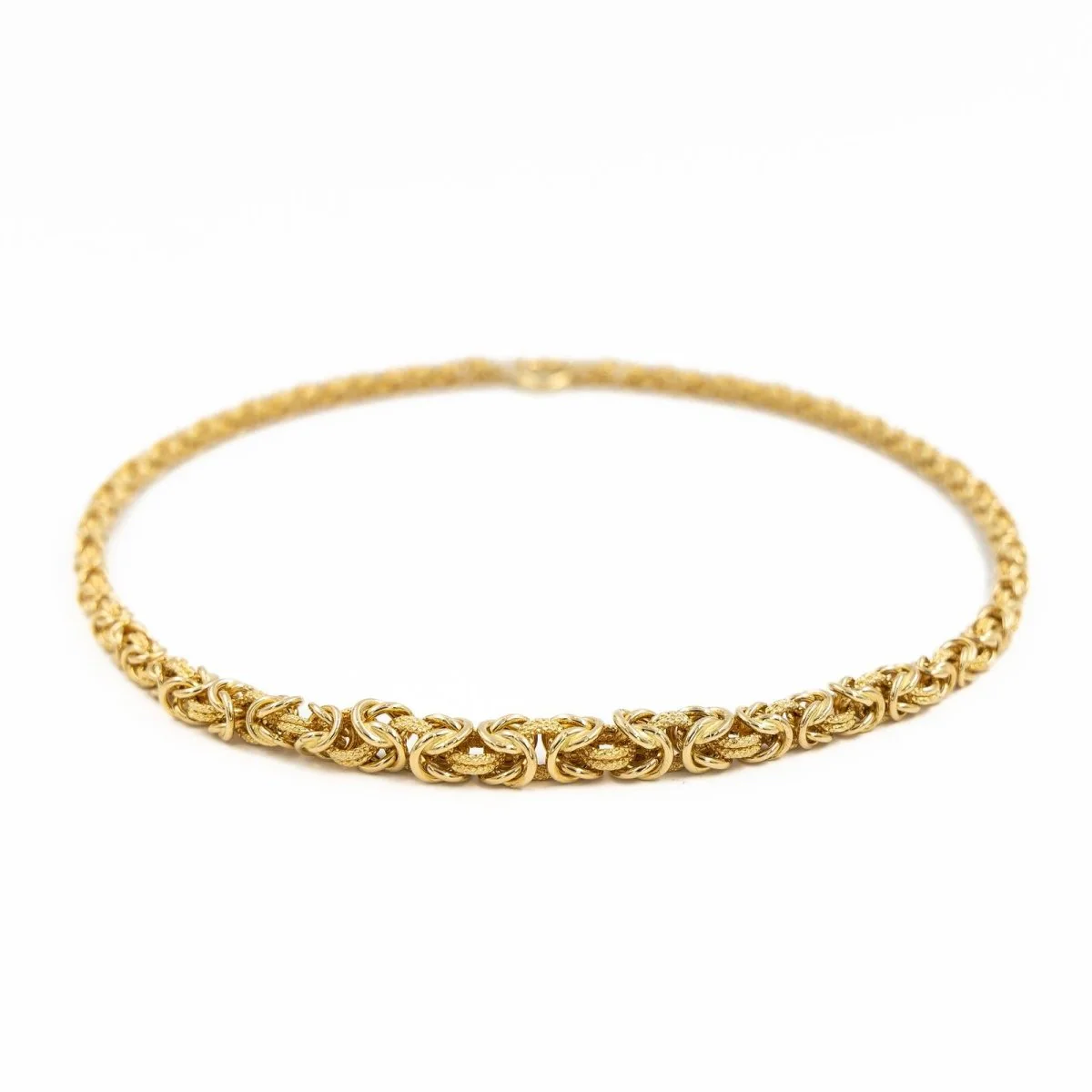 Maille royale necklace in yellow gold - Image 2