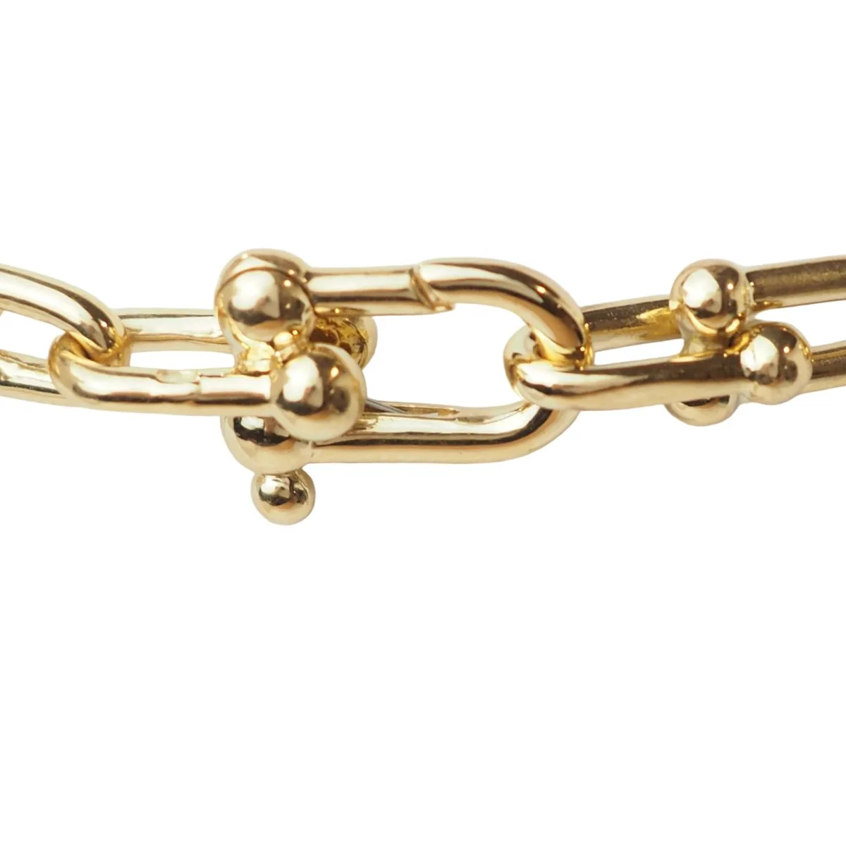 Link Necklace TIFFANY & CO. "HardWear" in Yellow gold - Image 4