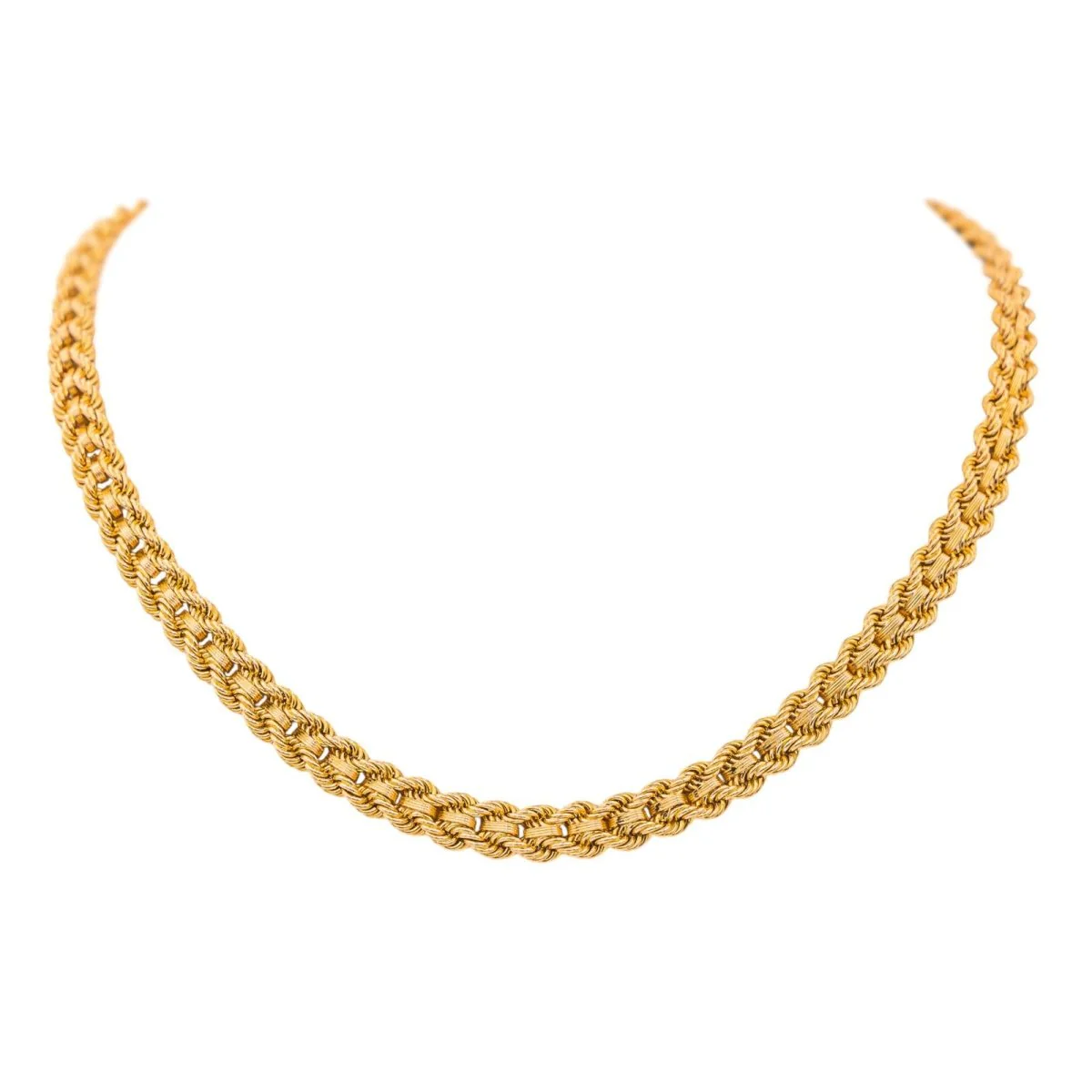 Necklace Mesh in rose gold
