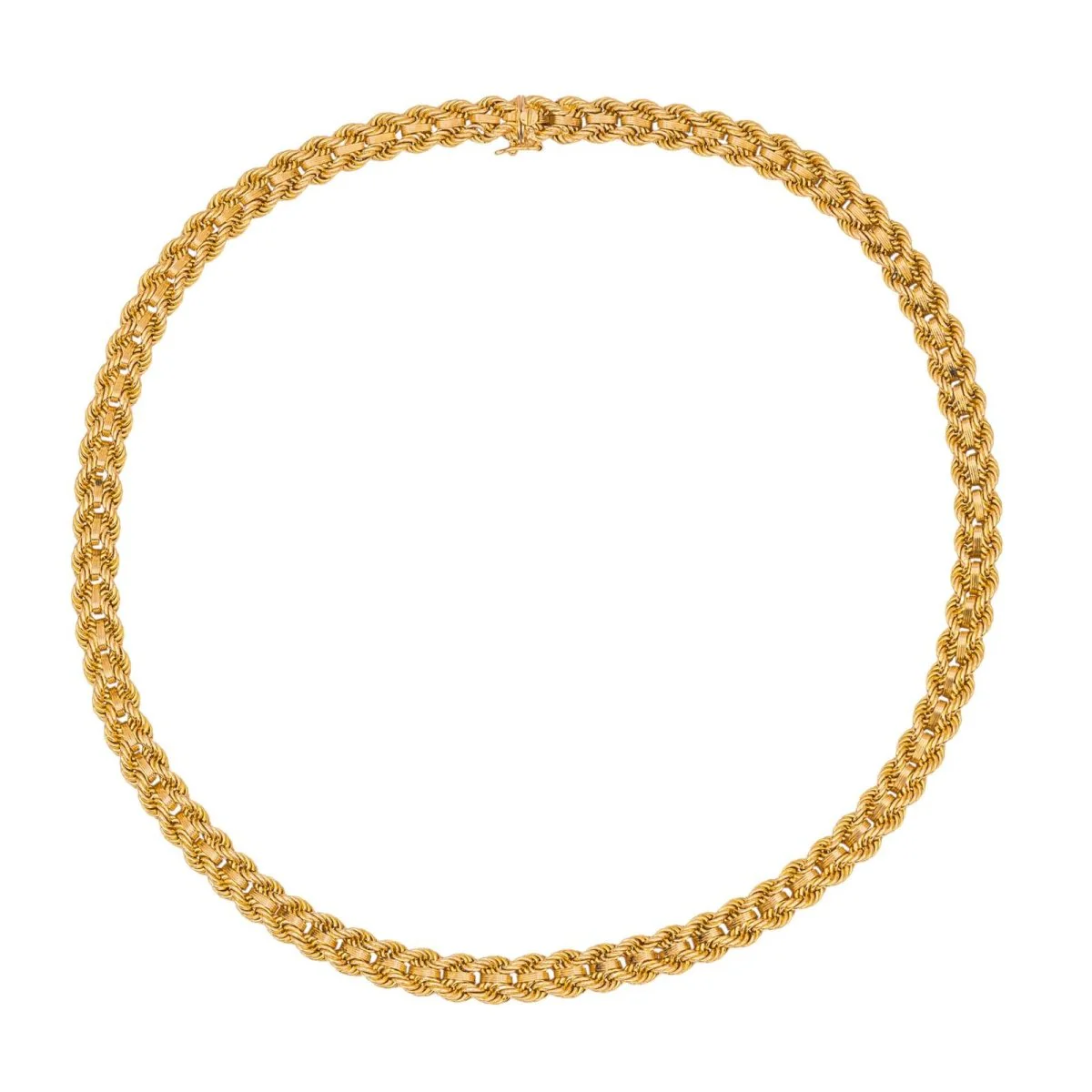 Necklace Mesh in rose gold - Image 4