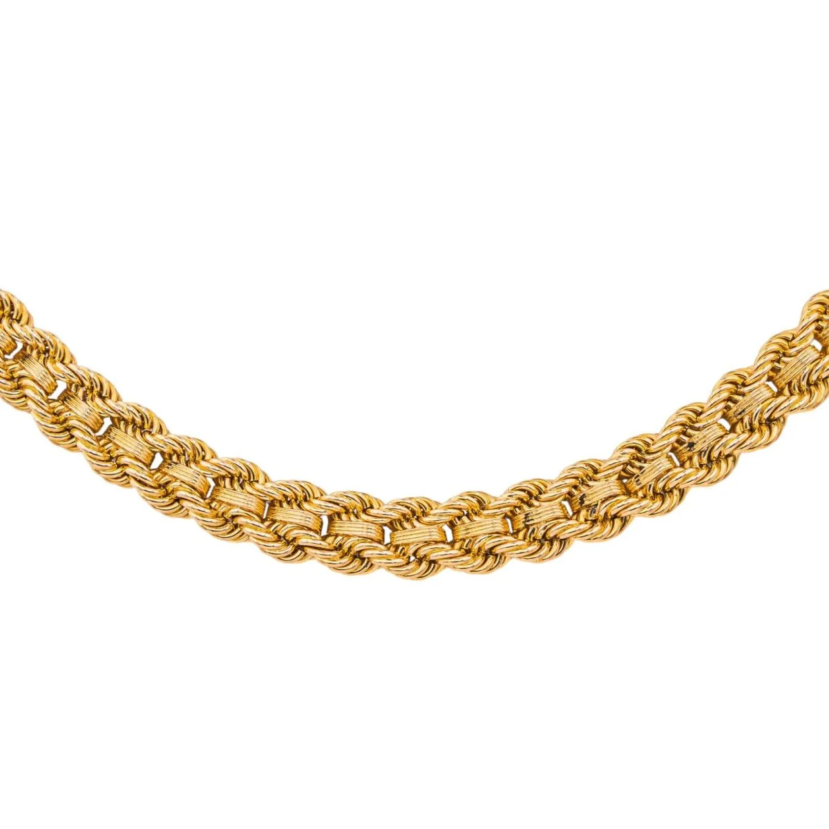Necklace Mesh in rose gold - Image 5