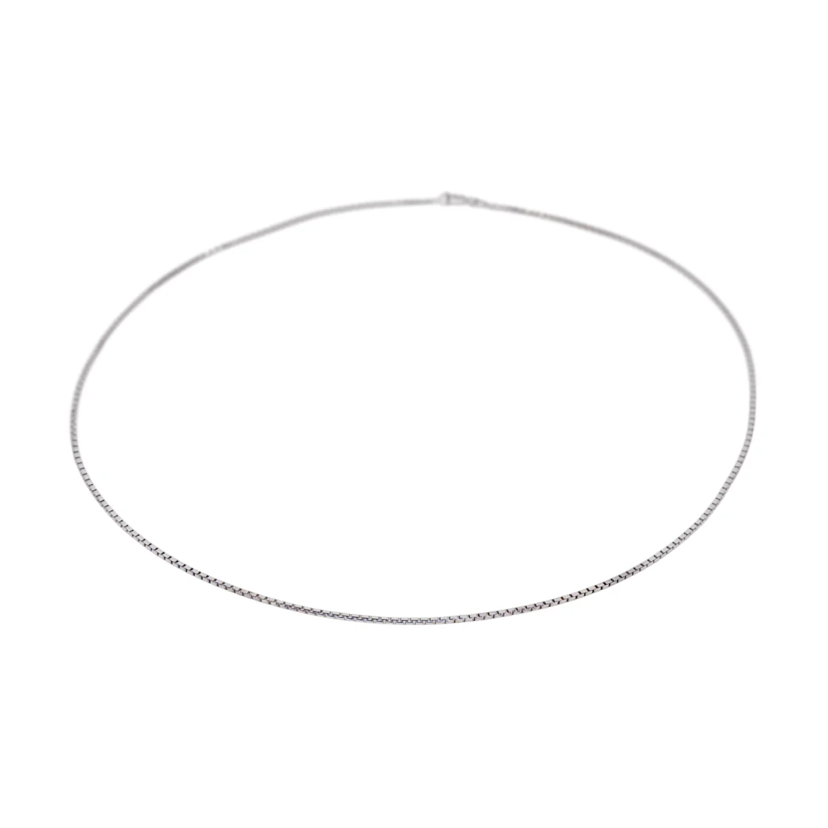 Necklace Mesh white gold - Image 3