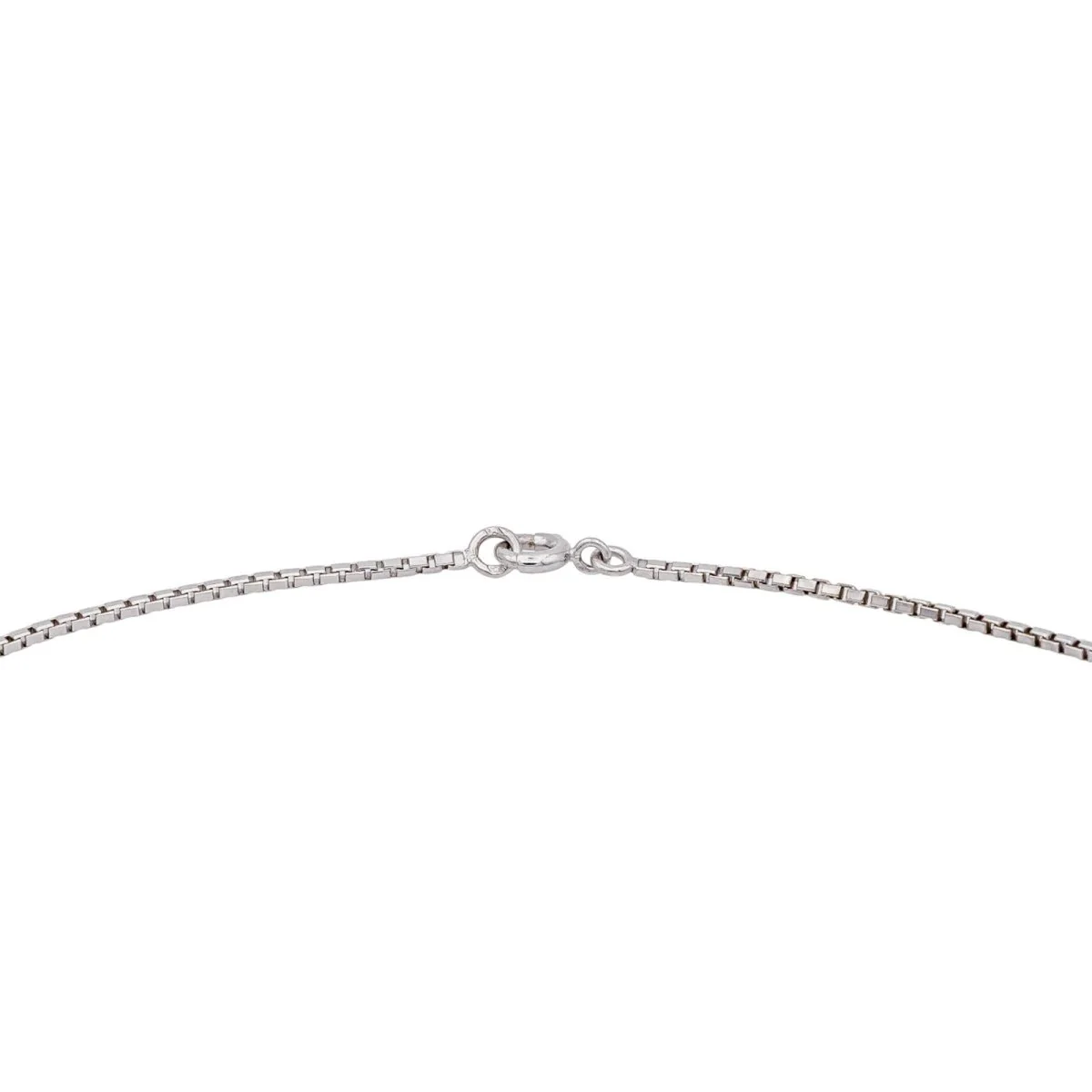 Necklace Mesh white gold - Image 5