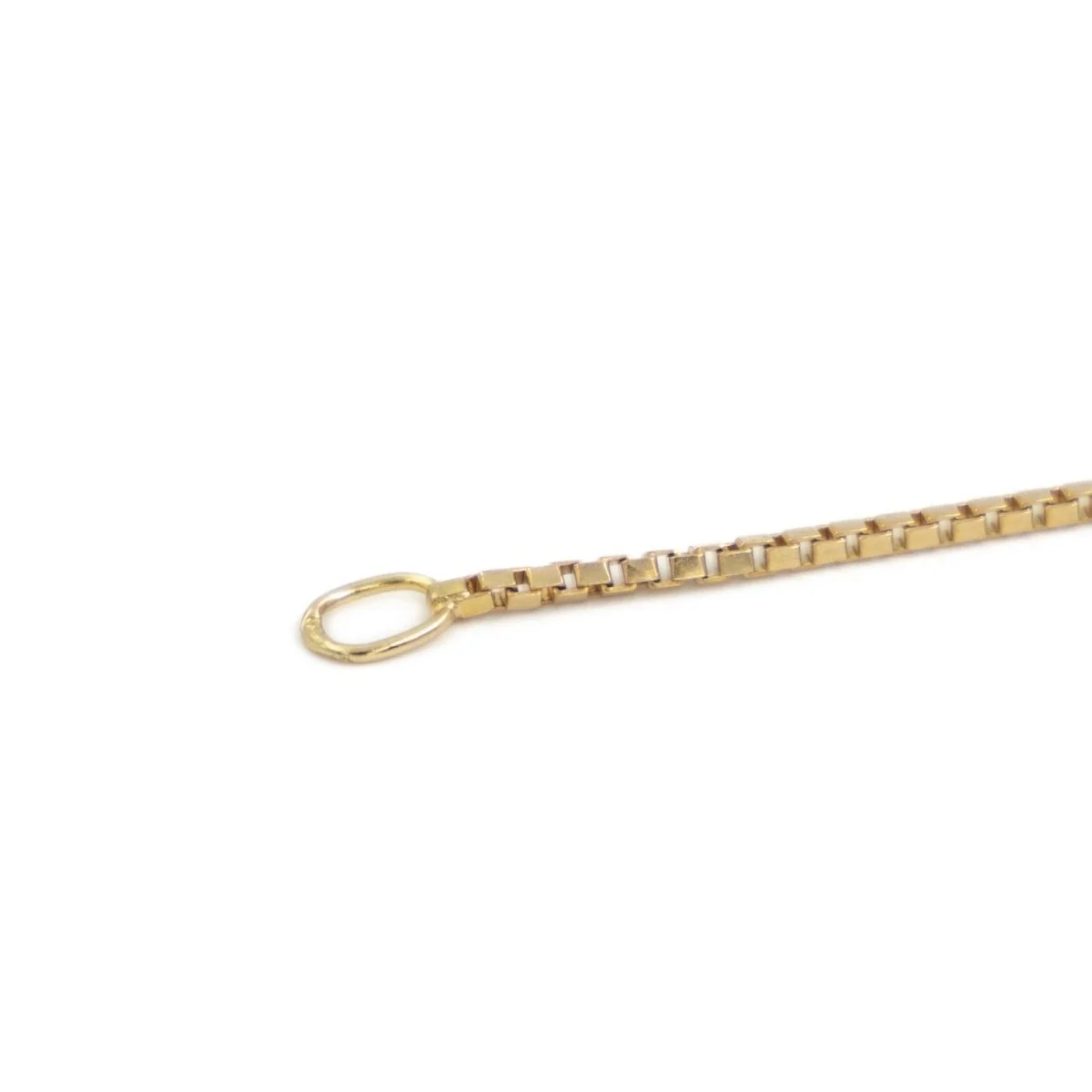 Venetian mesh chain necklace in yellow gold - Image 3