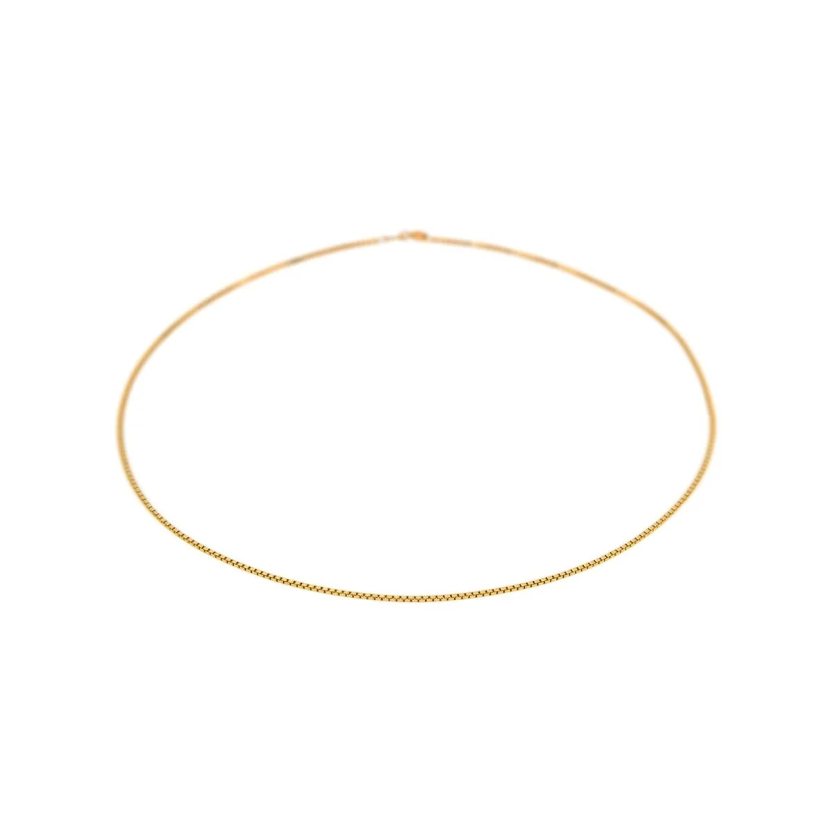 Link chain Necklace Yellow gold - Image 4