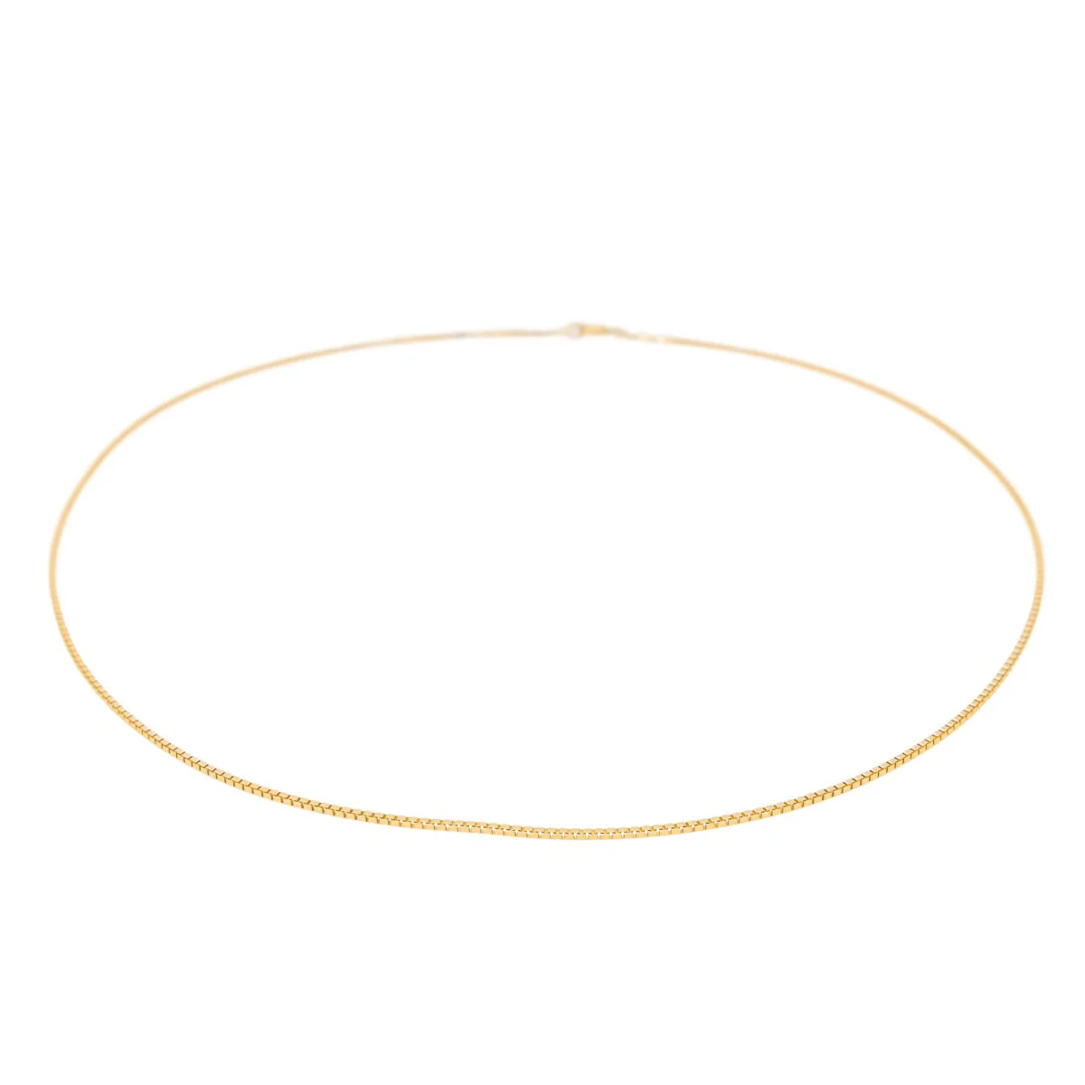 Venetian mesh necklace Yellow gold - Image 4