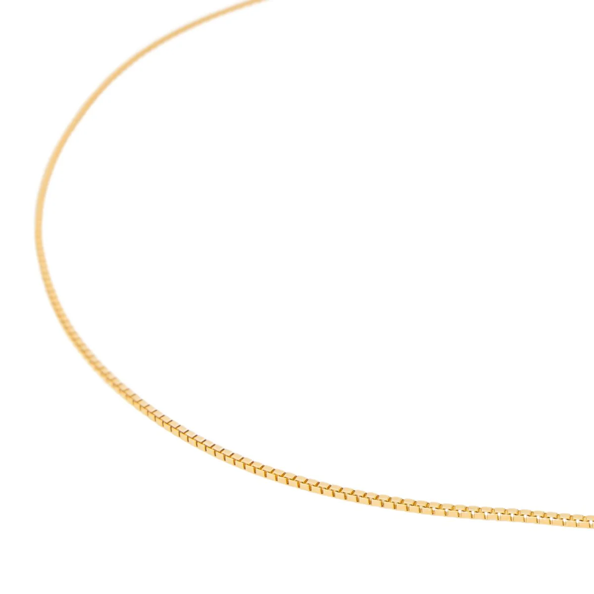 Venetian mesh necklace Yellow gold - Image 5