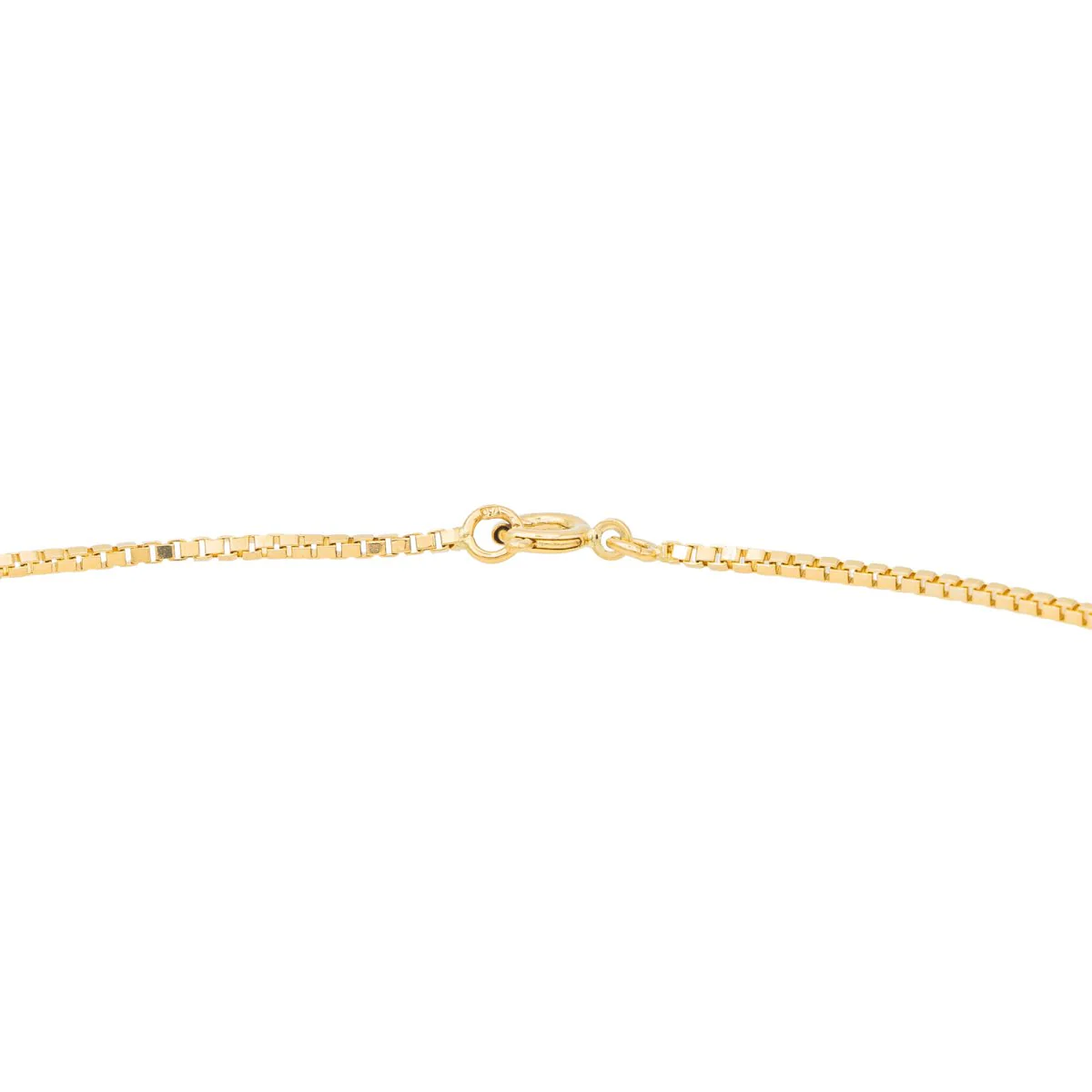 Venetian mesh necklace Yellow gold - Image 7
