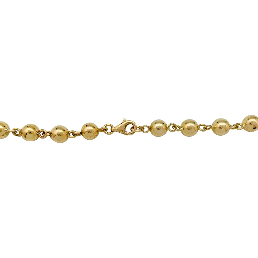 Marseille necklace in yellow gold - Image 2