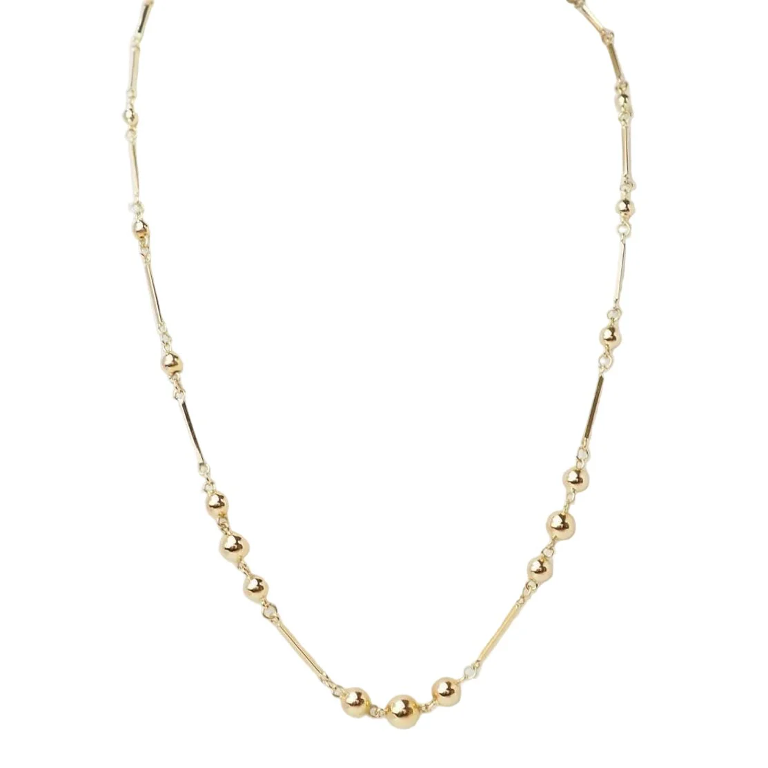 Necklace Balls in rose gold - Image 2