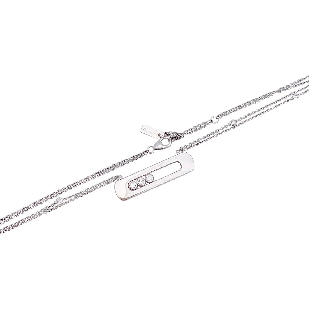 MESSIKA “Move” necklace in white gold and diamonds - Image 5