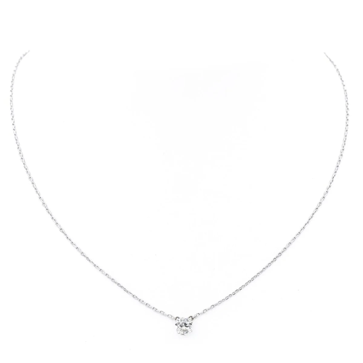 White Gold Diamond Necklace