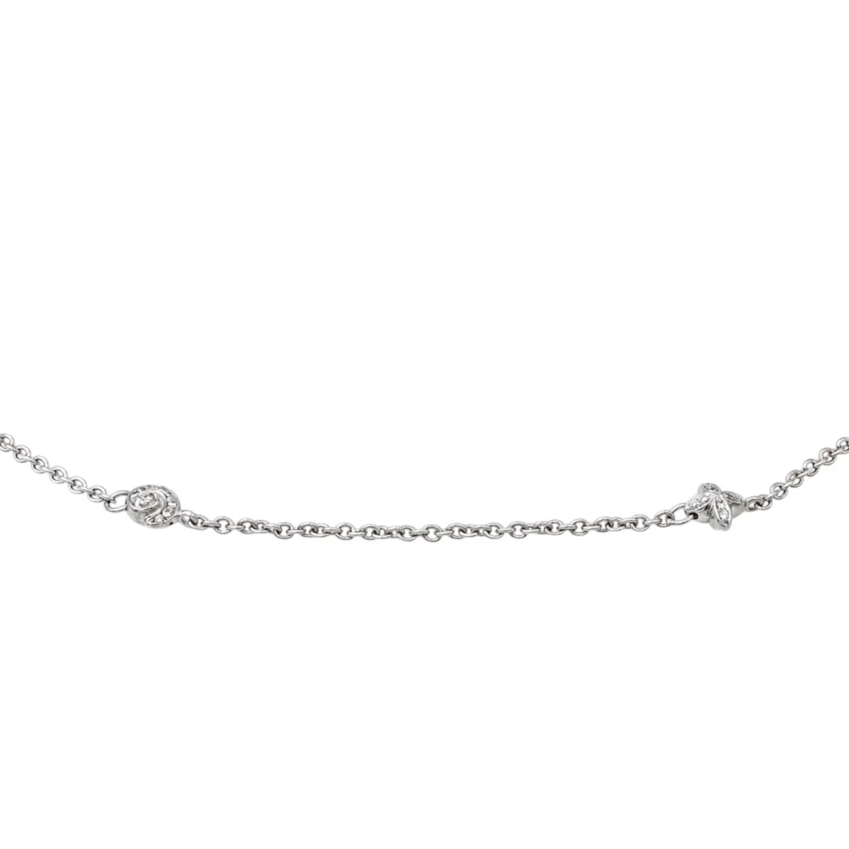 Necklace White gold diamond - Image 7