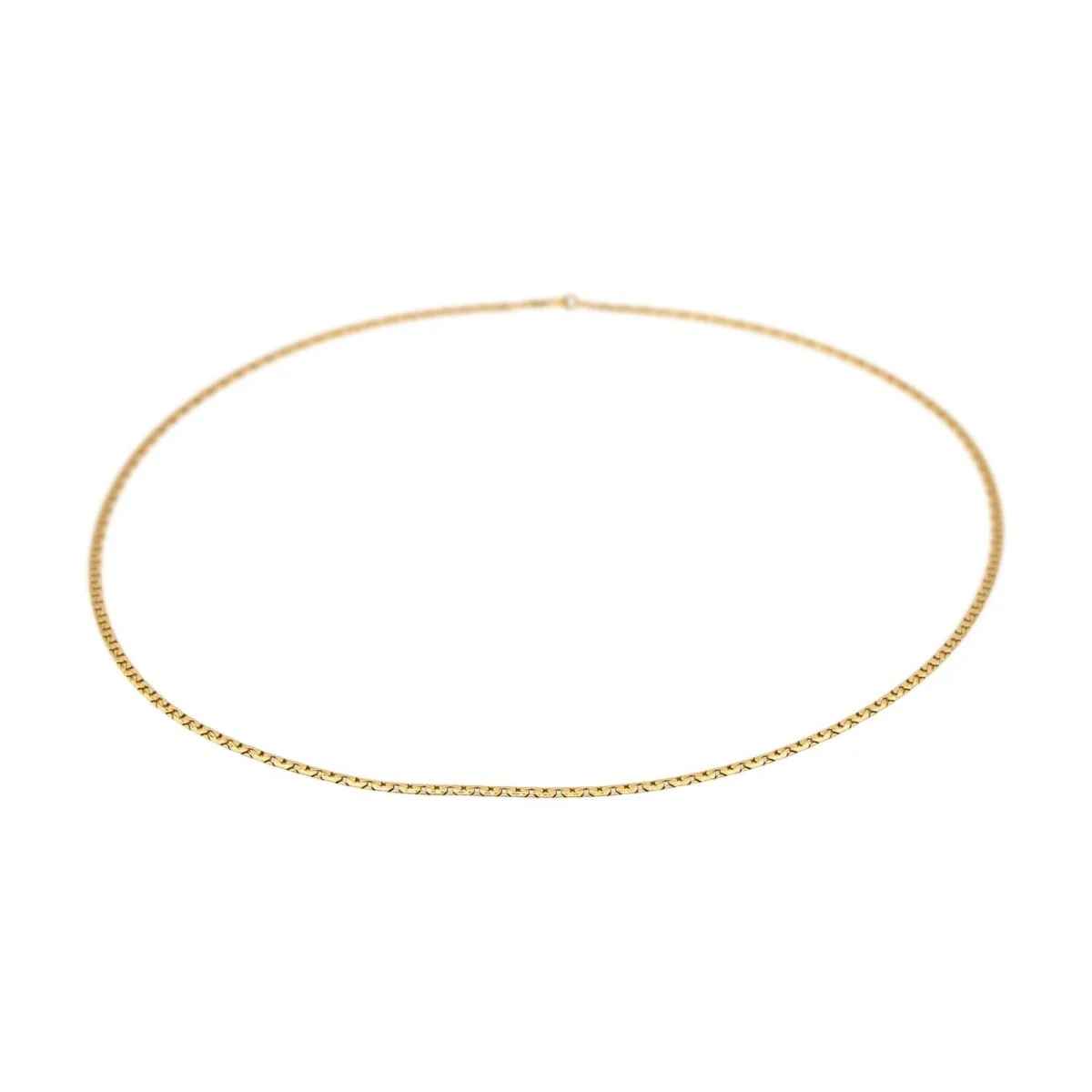 Yellow gold chain necklace - Image 4