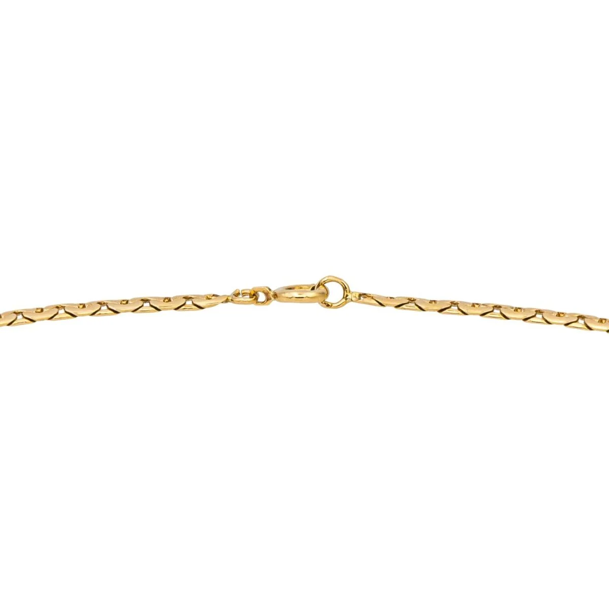 Yellow gold chain necklace - Image 5