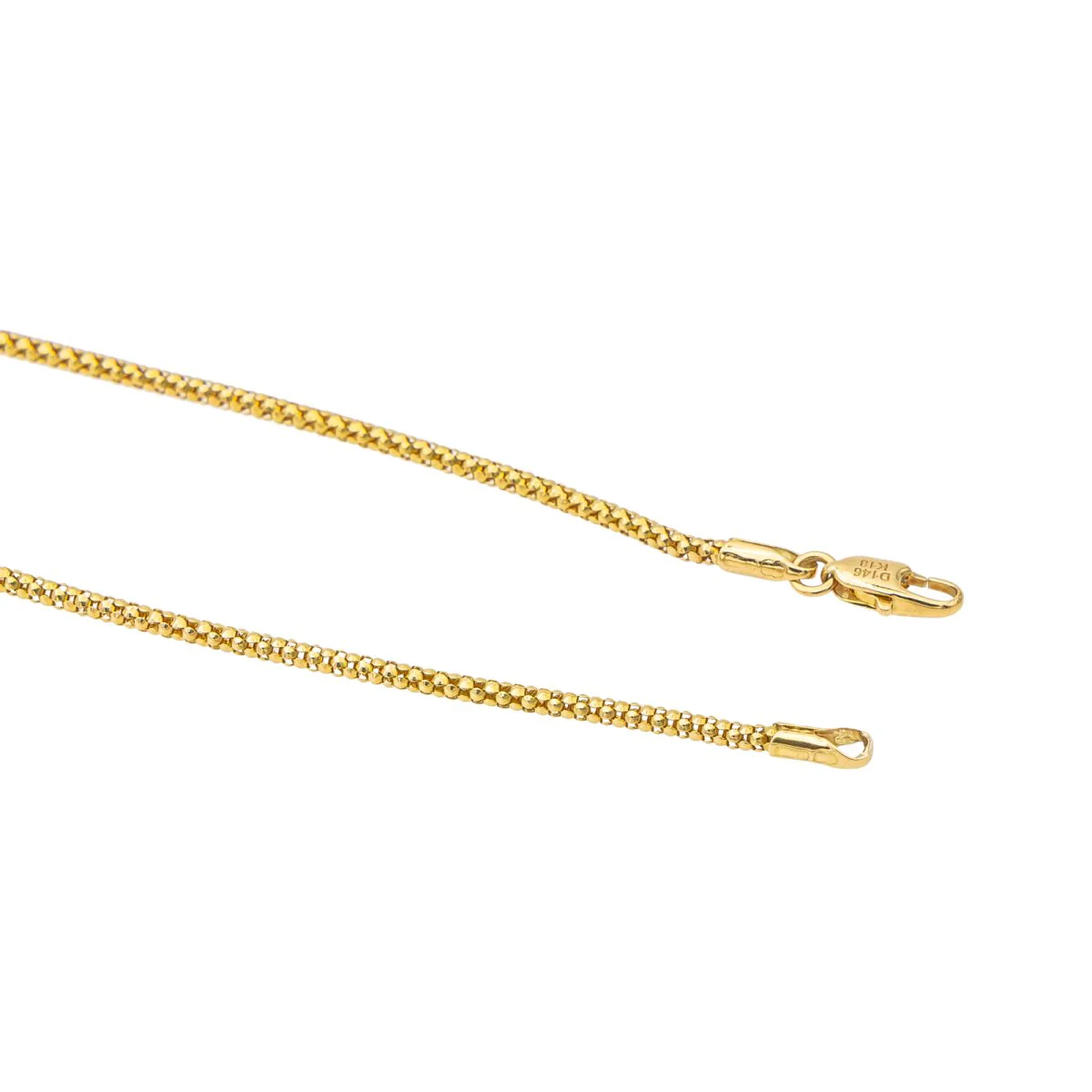 Yellow Gold Diamond Necklace - Image 7