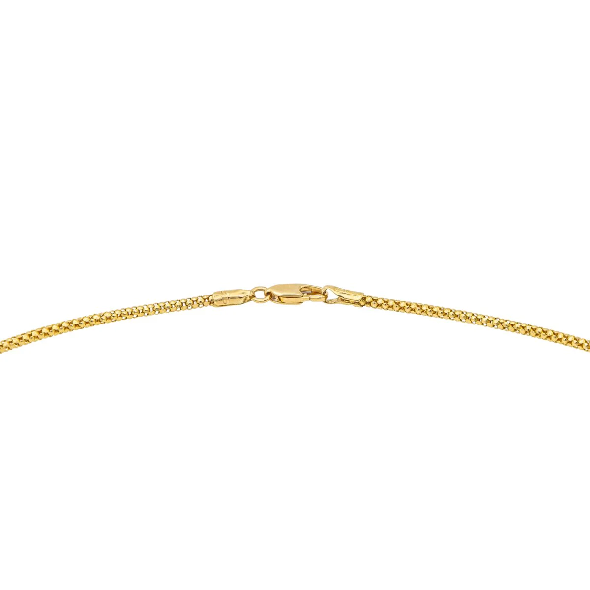 Yellow Gold Diamond Necklace - Image 8