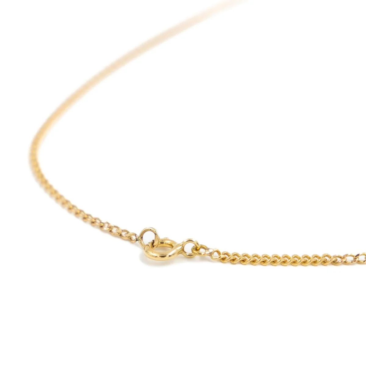 Yellow Gold Diamond Necklace - Image 5
