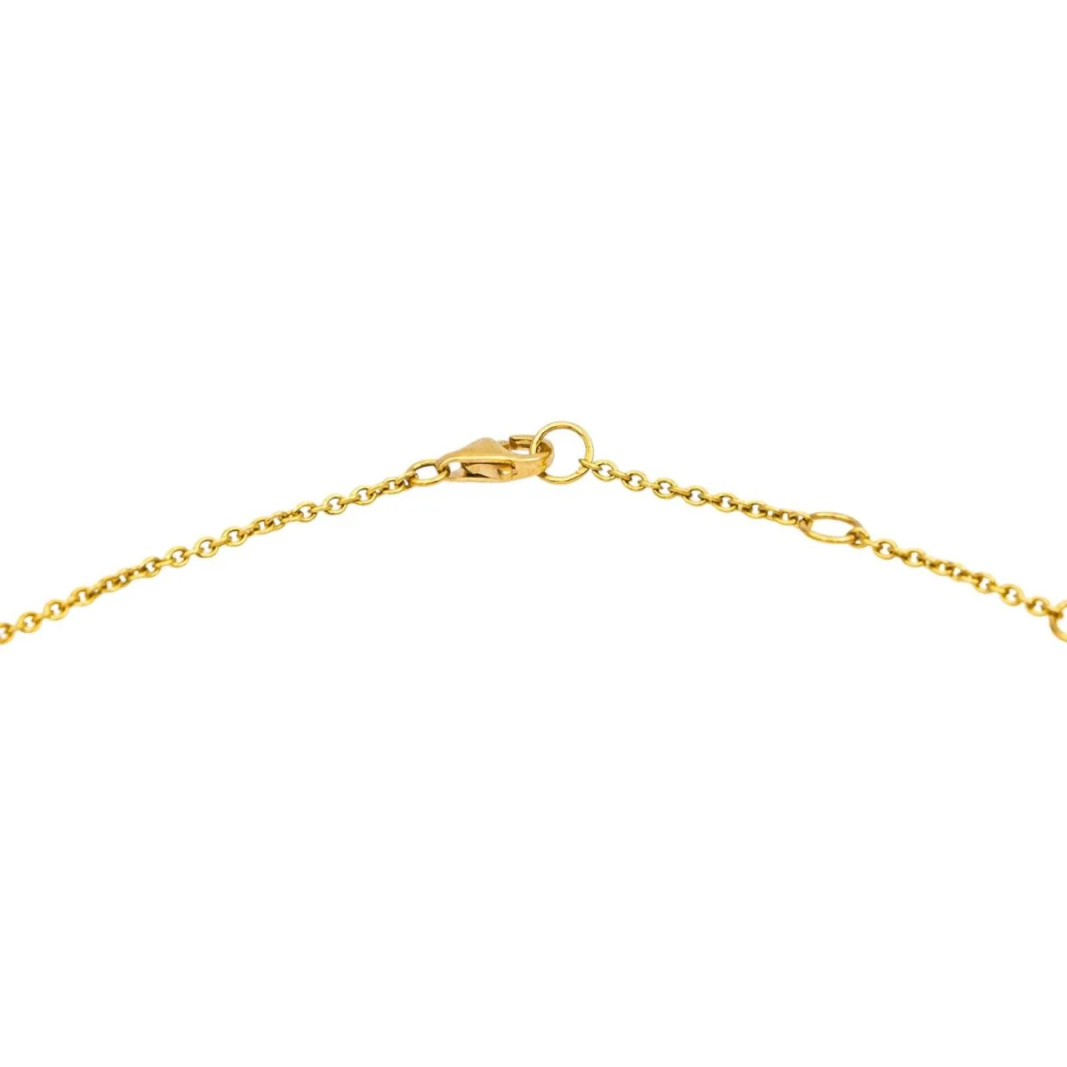 Yellow gold Diamond Necklace - Image 5
