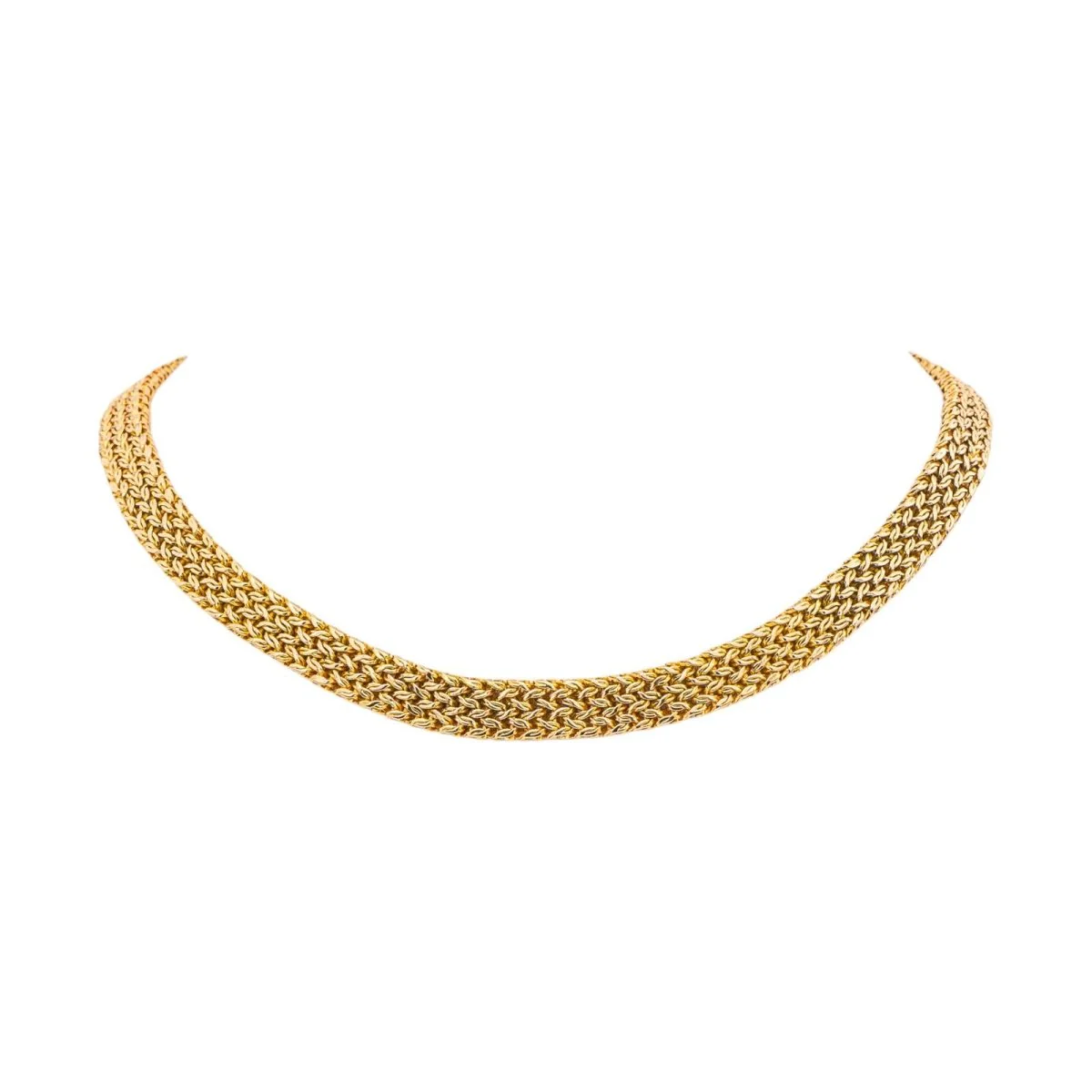 Necklace Mesh in rose gold