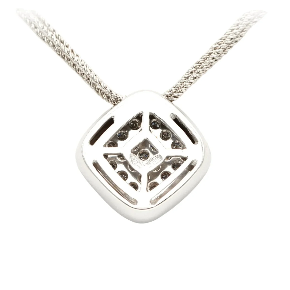 Necklace Pendant in White gold and Diamonds - Image 3