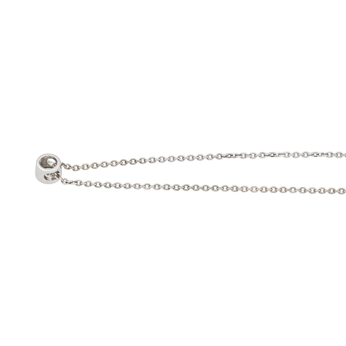 Collier Pendentif en or blanc et diamant - Image 5