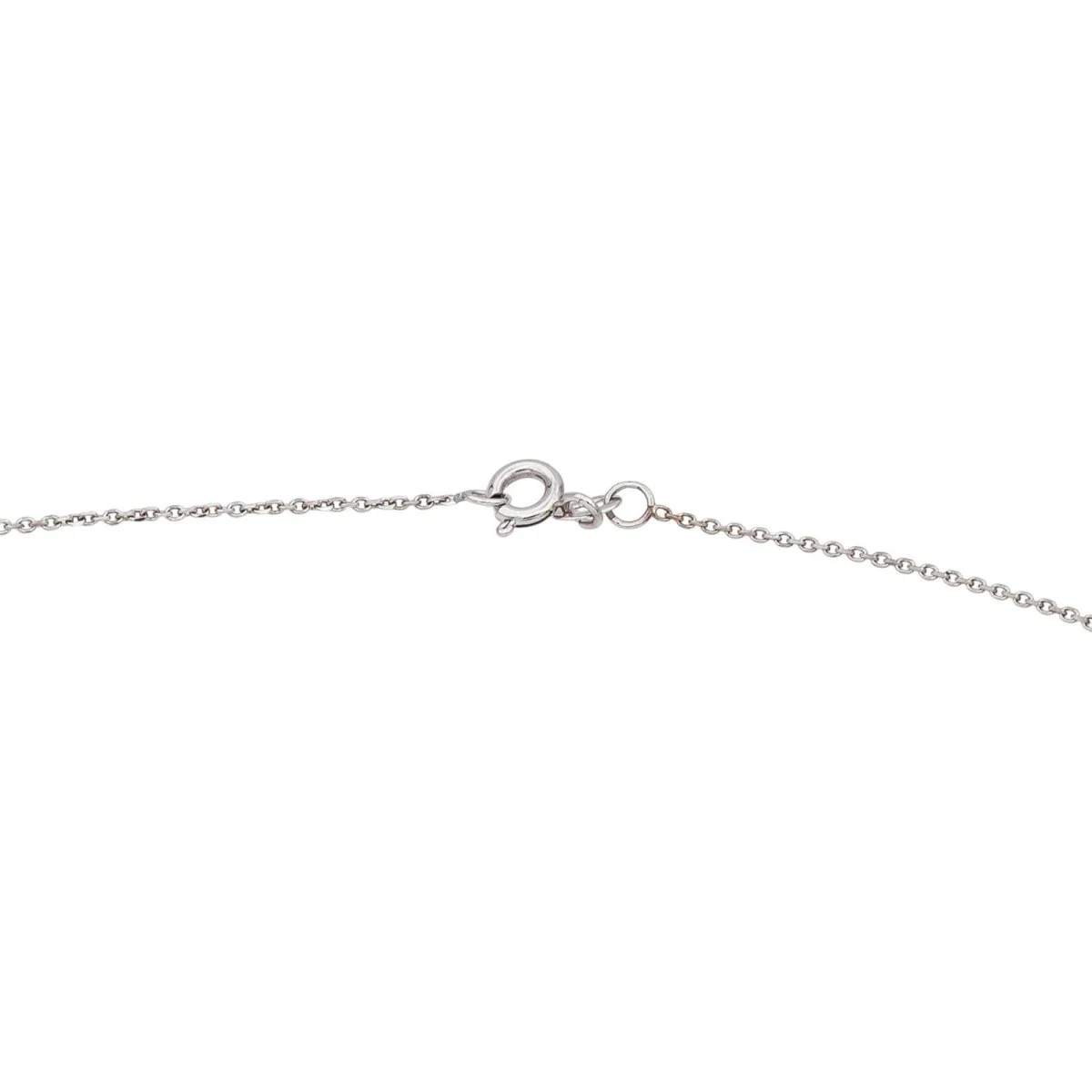 Collier Pendentif en or blanc et diamant - Image 8