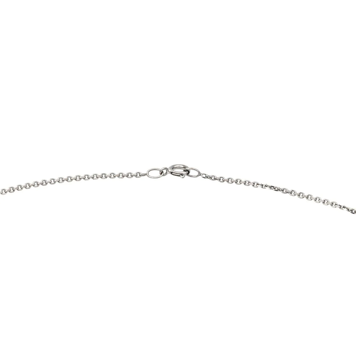 Necklace White gold pendant  diamond - Image 6