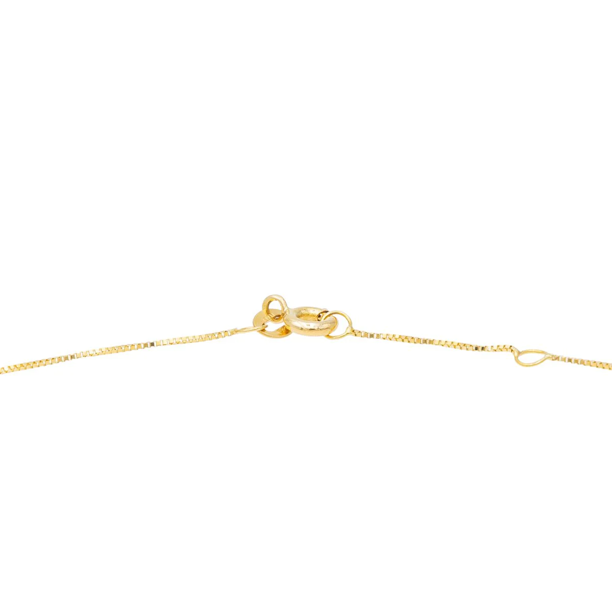 Yellow Gold Diamond Pendant Necklace - Image 4