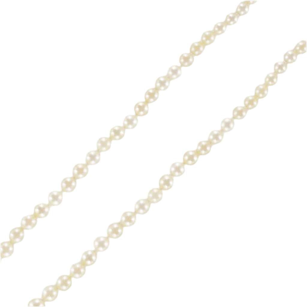 Necklace Beads in yellow gold - Image 4