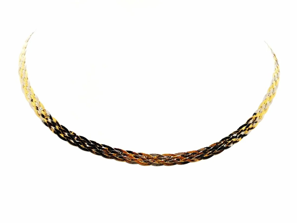Choker necklace Yellow gold - Image 3