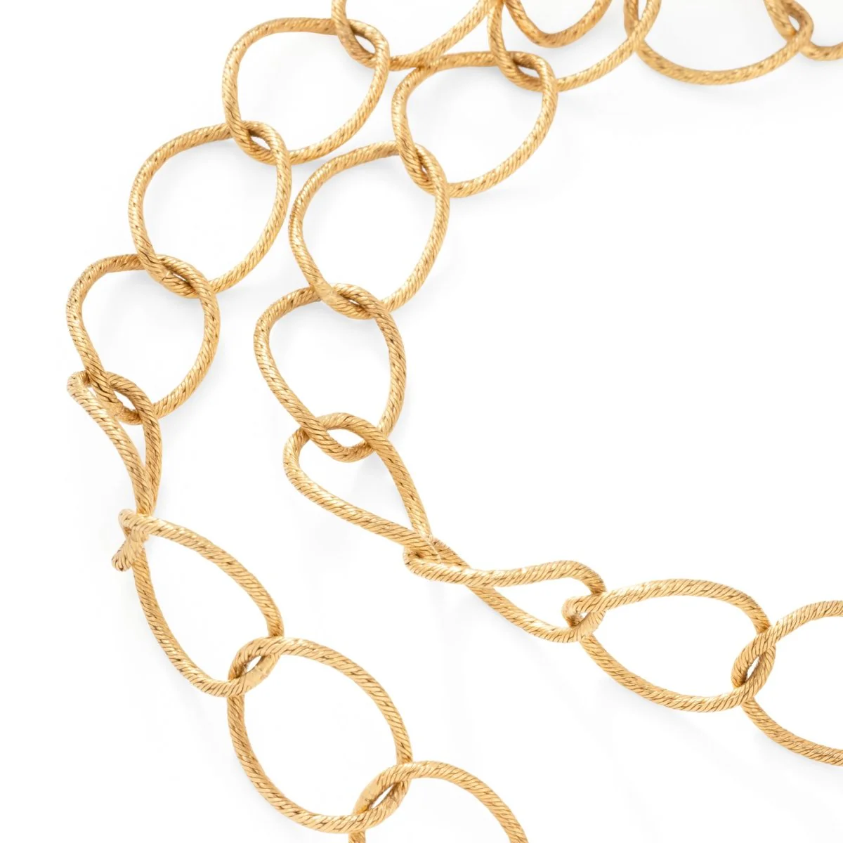 Long necklace in yellow gold - Image 3