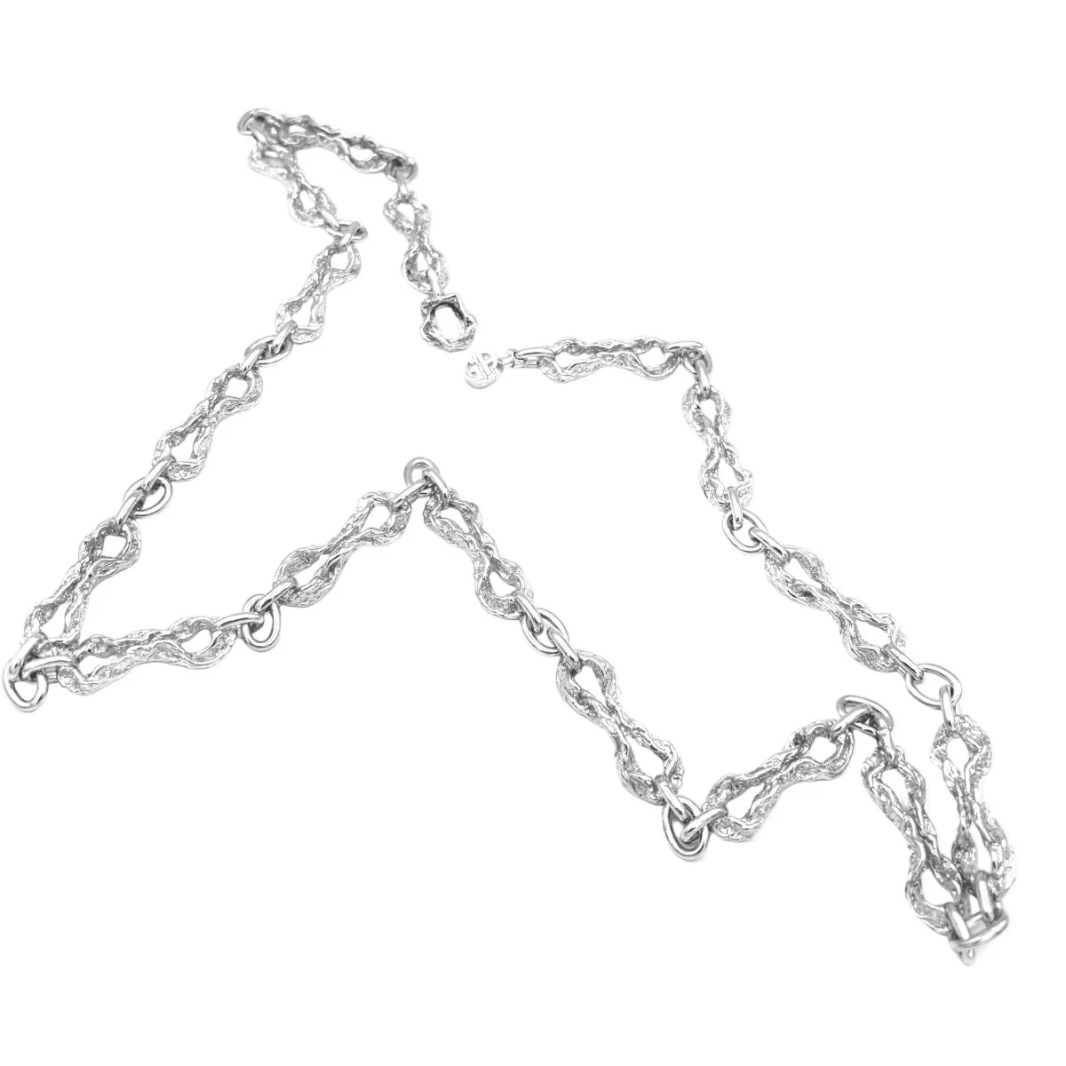 Long necklace GILBERT ALBERT in Silver - Image 4