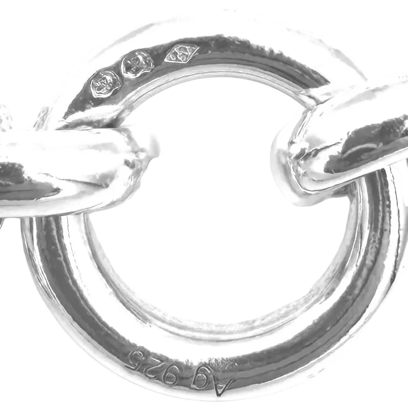 HERMÈS "Crescendo" Long Necklace in Silver - Image 9