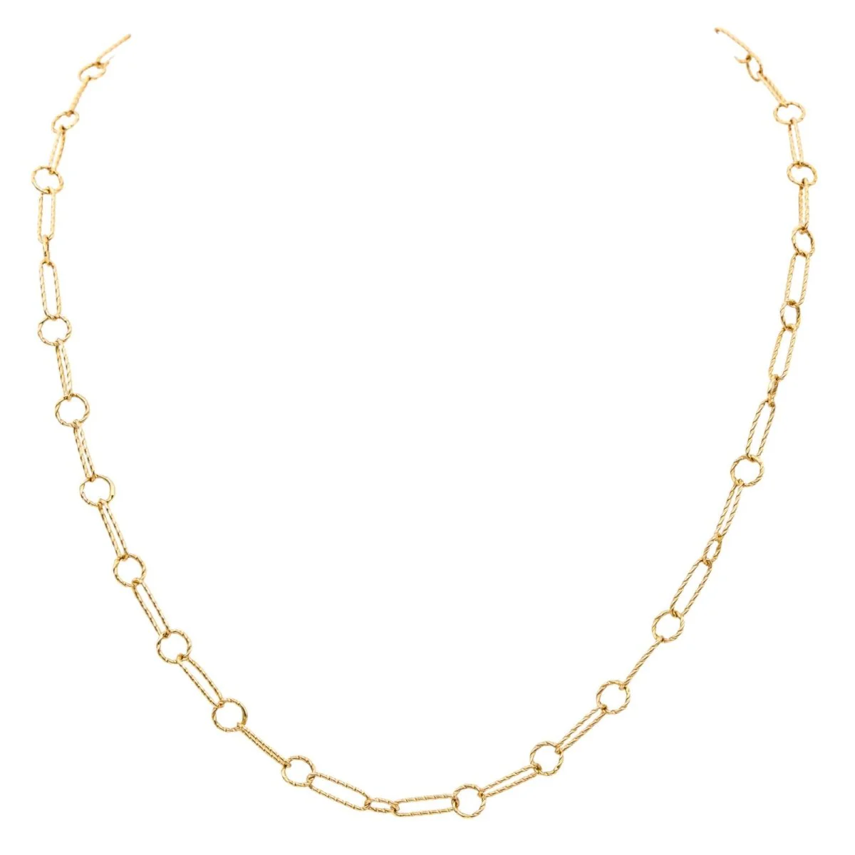 Necklace Long necklace in yellow gold - Image 2