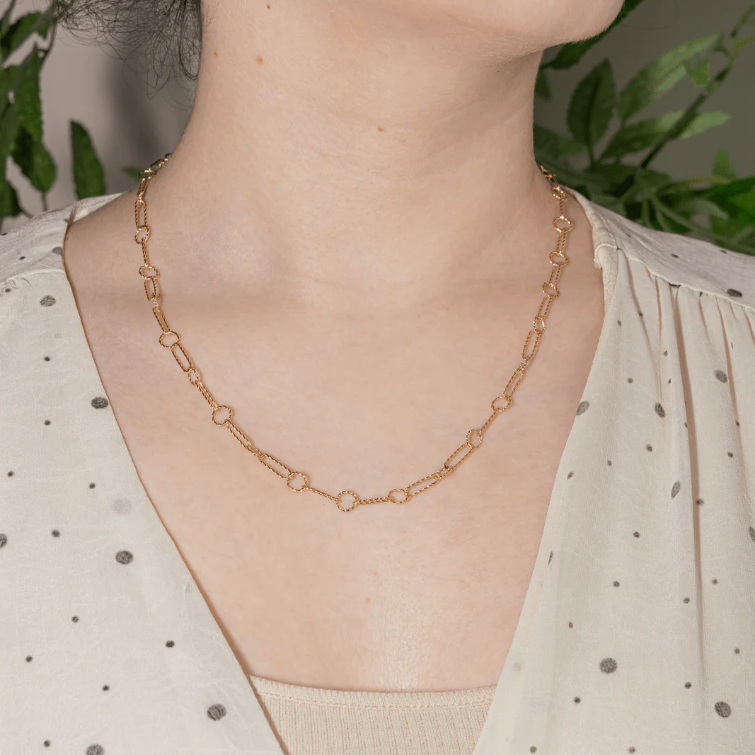 Necklace Long necklace in yellow gold - Image 2