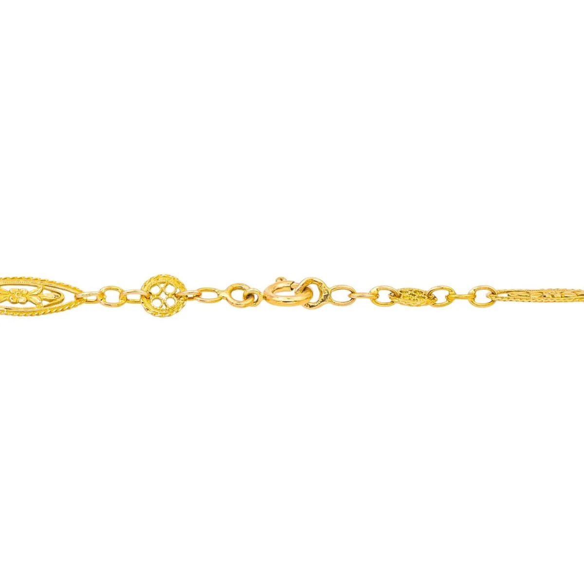 Necklace Long necklace in yellow gold - Image 5