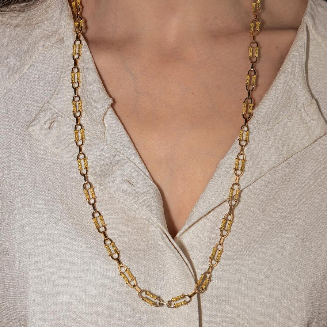 Necklace Sautoir Yellow gold - Image 2