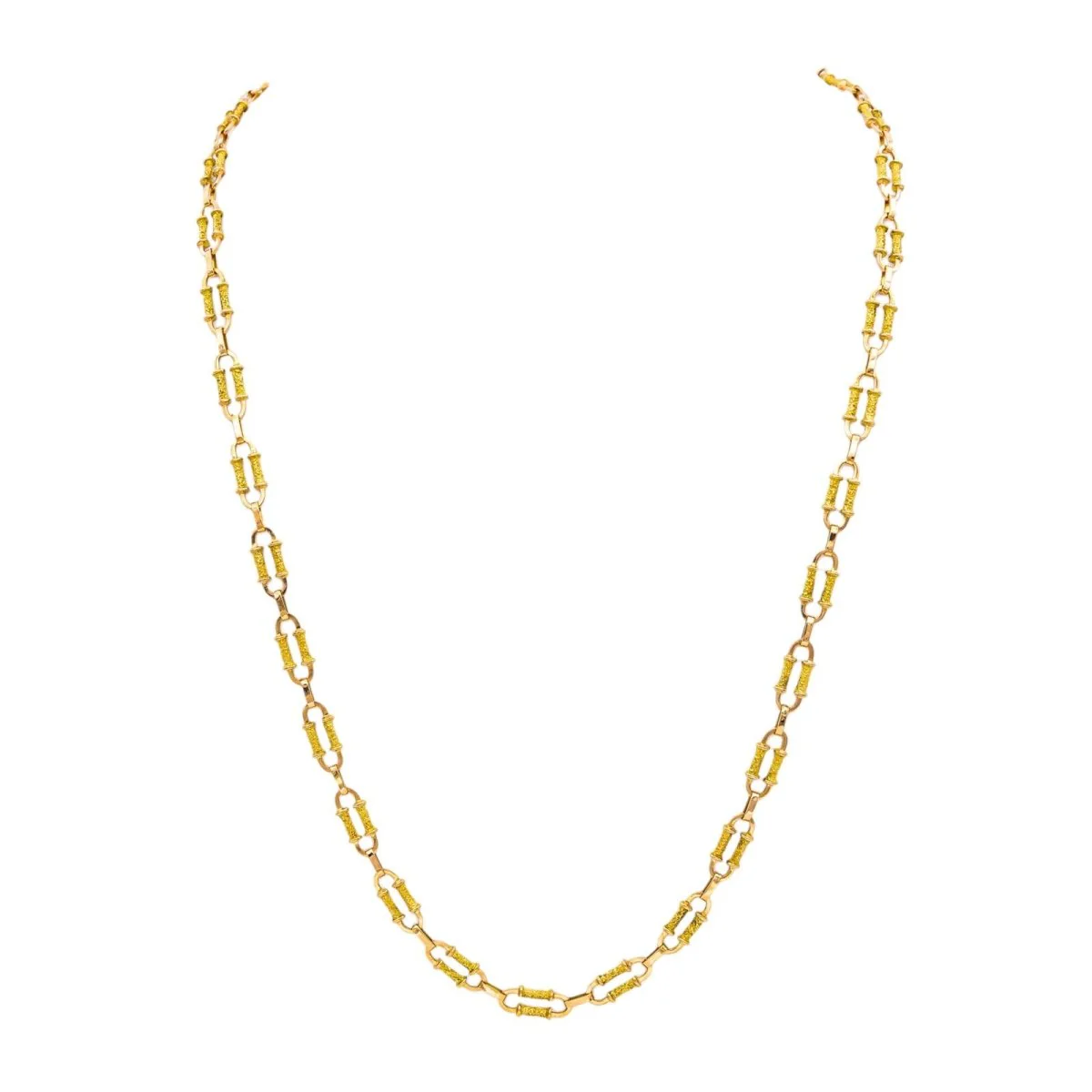 Necklace Sautoir Yellow gold - Image 3
