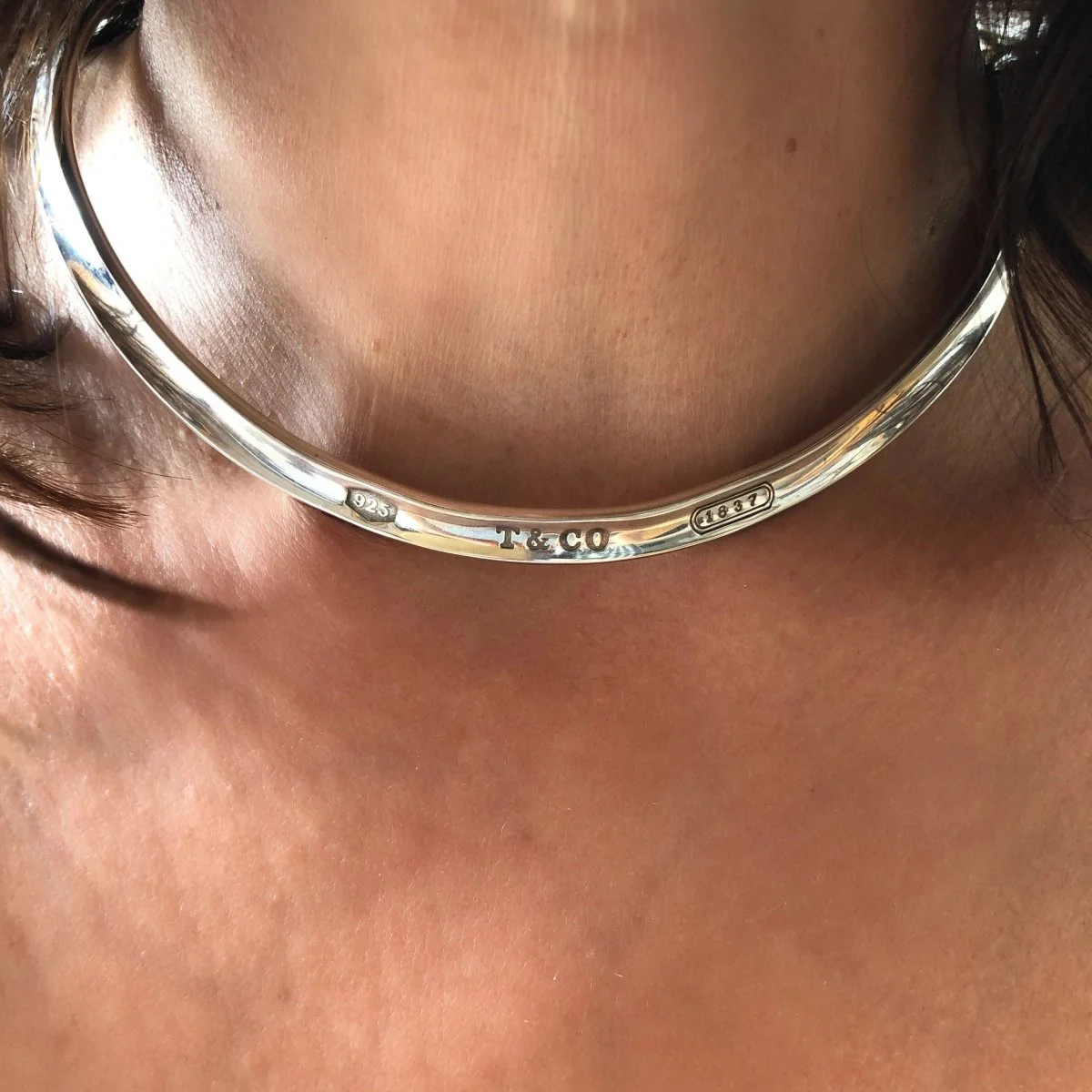 Silver torque necklace from Tiffany - Image 4
