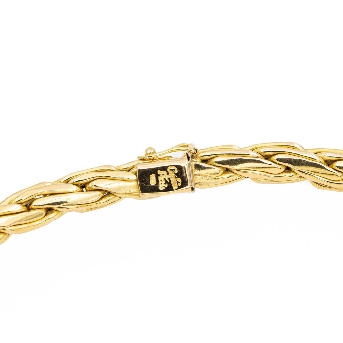 Necklace Twisted Yellow gold - Image 6