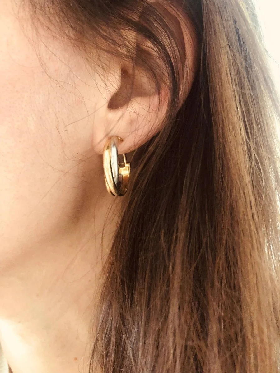 Creole in 3 golds from Cartier, Trinity model - Image 4