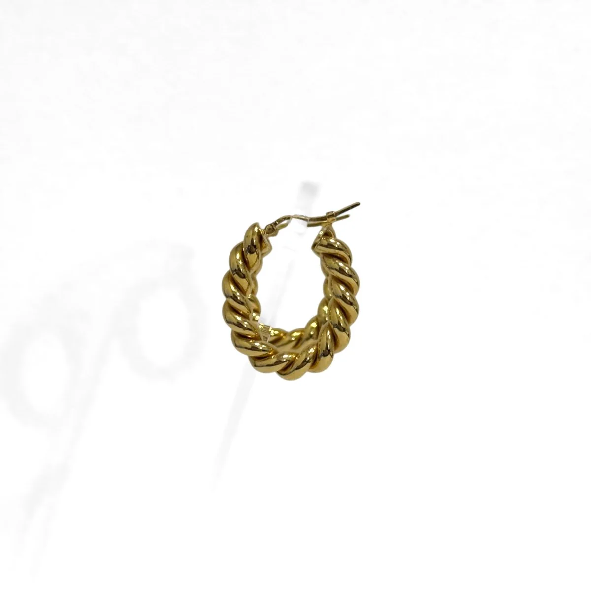 Cord Hoop Earrings - Image 4