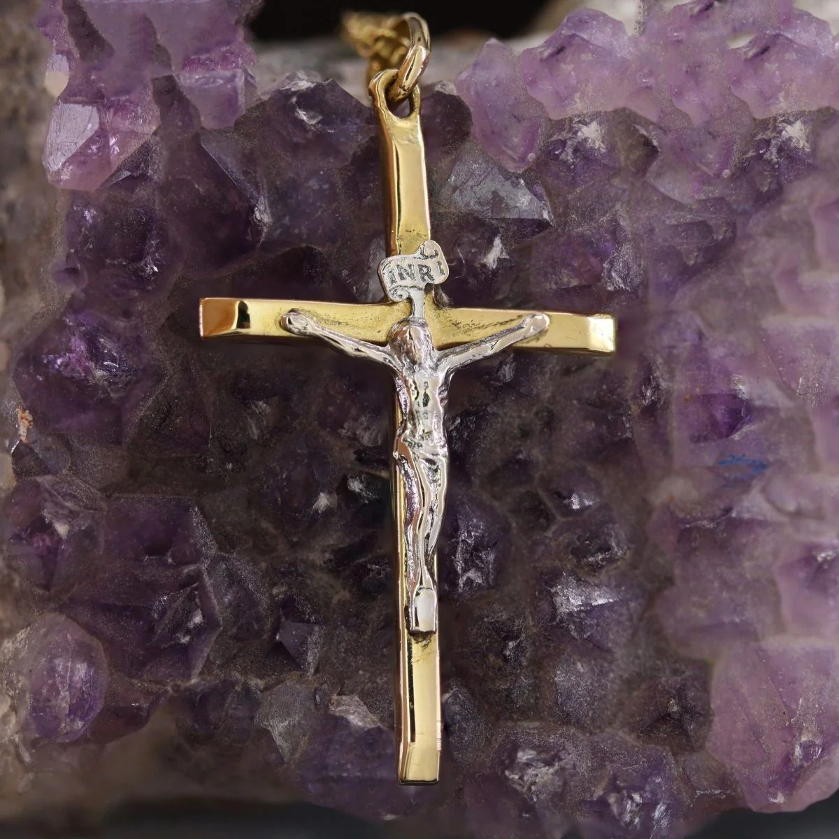 Cross of Christ two golds - Image 3