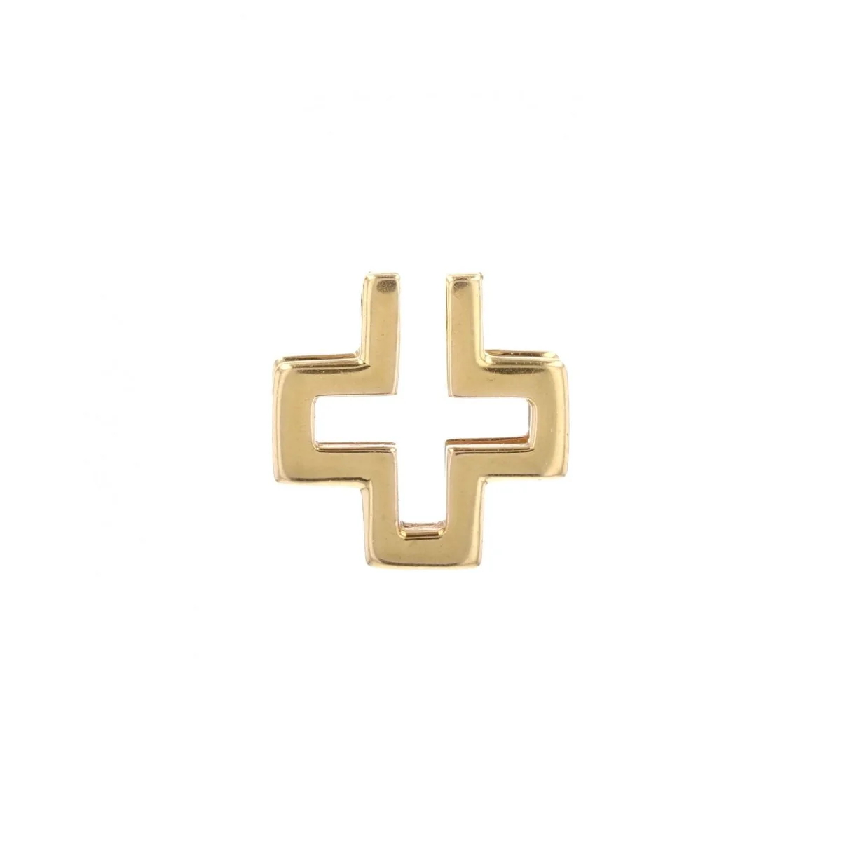 Yellow gold pendant