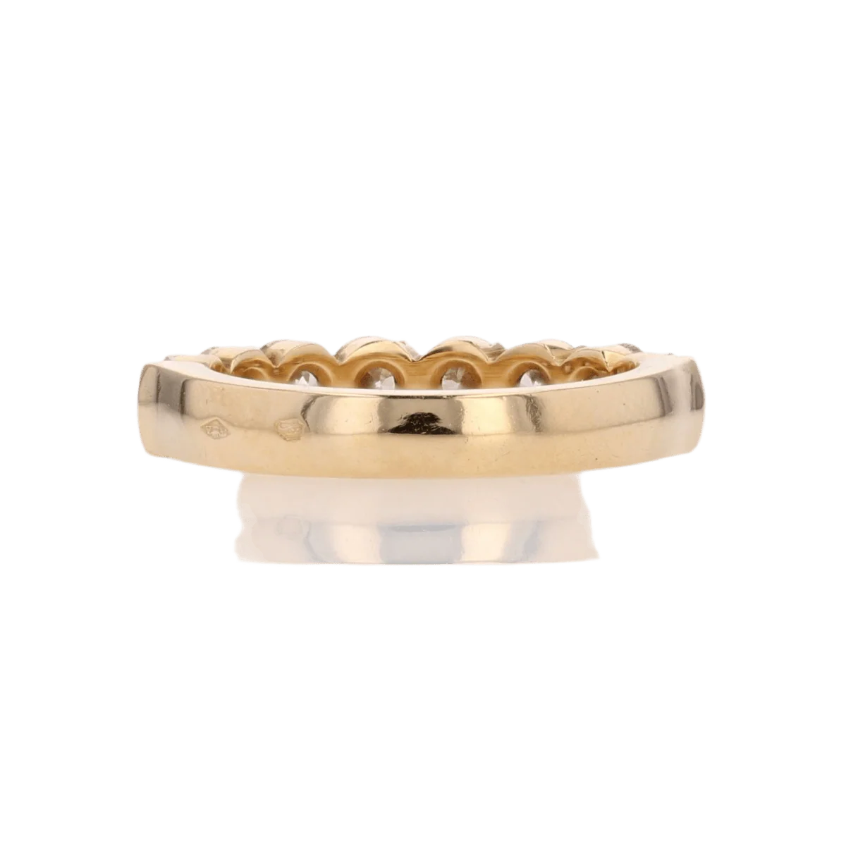 Ring Alliance in yellow gold and diamonds - Image 3