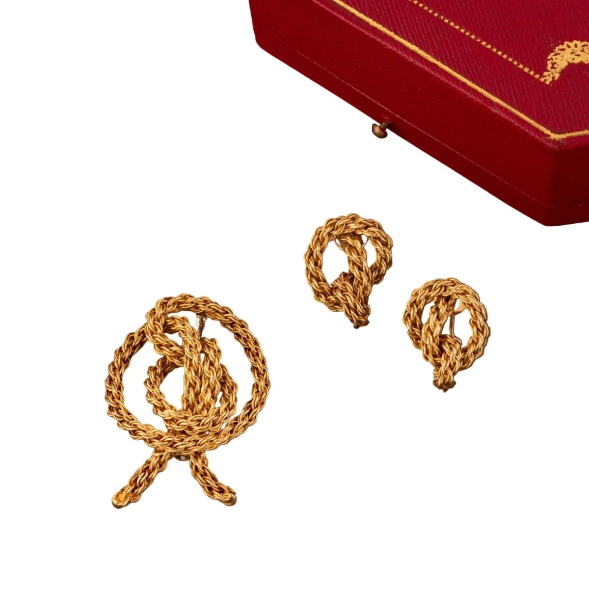 CARTIER yellow gold half set - Image 8